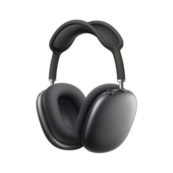 Black wireless Headphones with active Noise cancellations and Seamless connectivity.